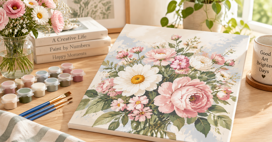 How to Choose a Flower Paint by Numbers Kit for Beginners