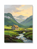 Valley Stone Cottage Creek paint by numbers kit for adults