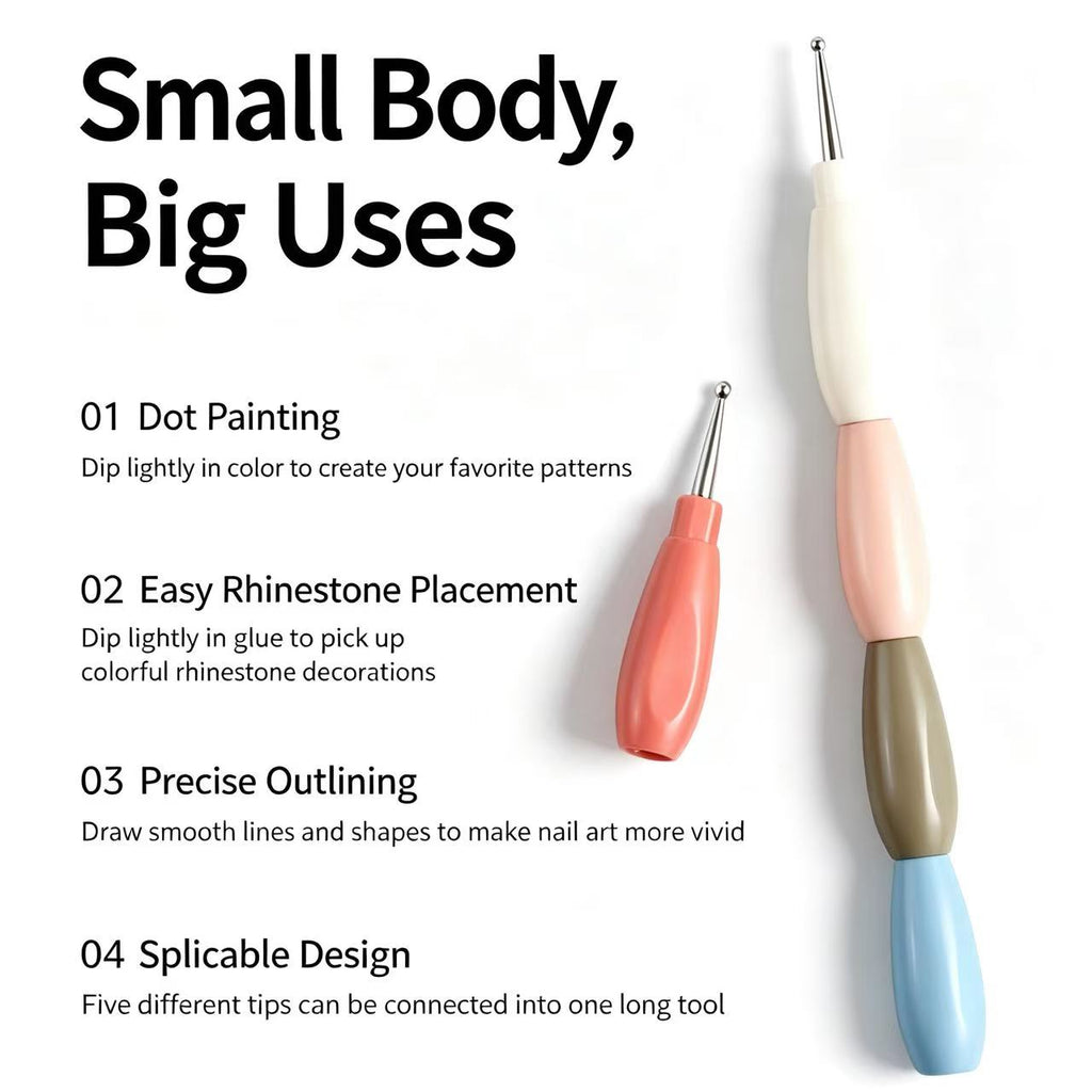 Detail brushes for DIY canvas painting
