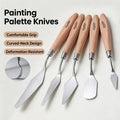 Paint by numbers palette knife set