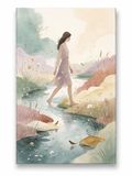 Creekside Stroll paint by numbers kit for adults