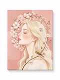 Cherry Blossom Girl paint by numbers kit for adults