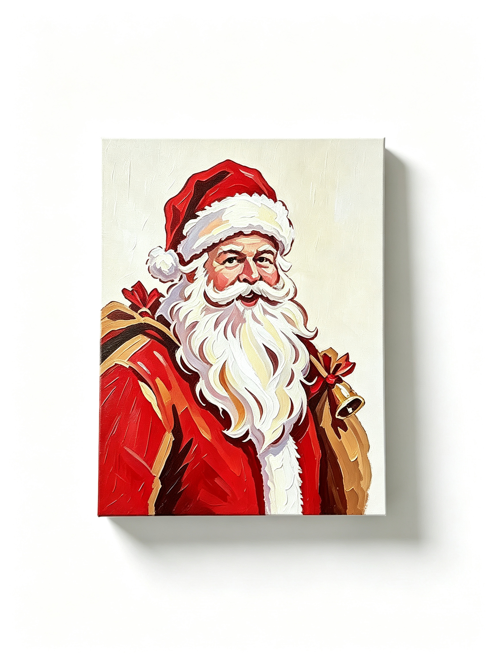 Santa Claus Christmas paint by numbers kit for adults
