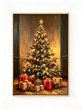 Christmas tree paint by numbers kit for adults
