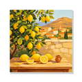 Hillside Town Lemon Tree paint by numbers kit for adults