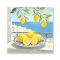 Mediterranean Balcony Lemons paint by numbers kit for adults